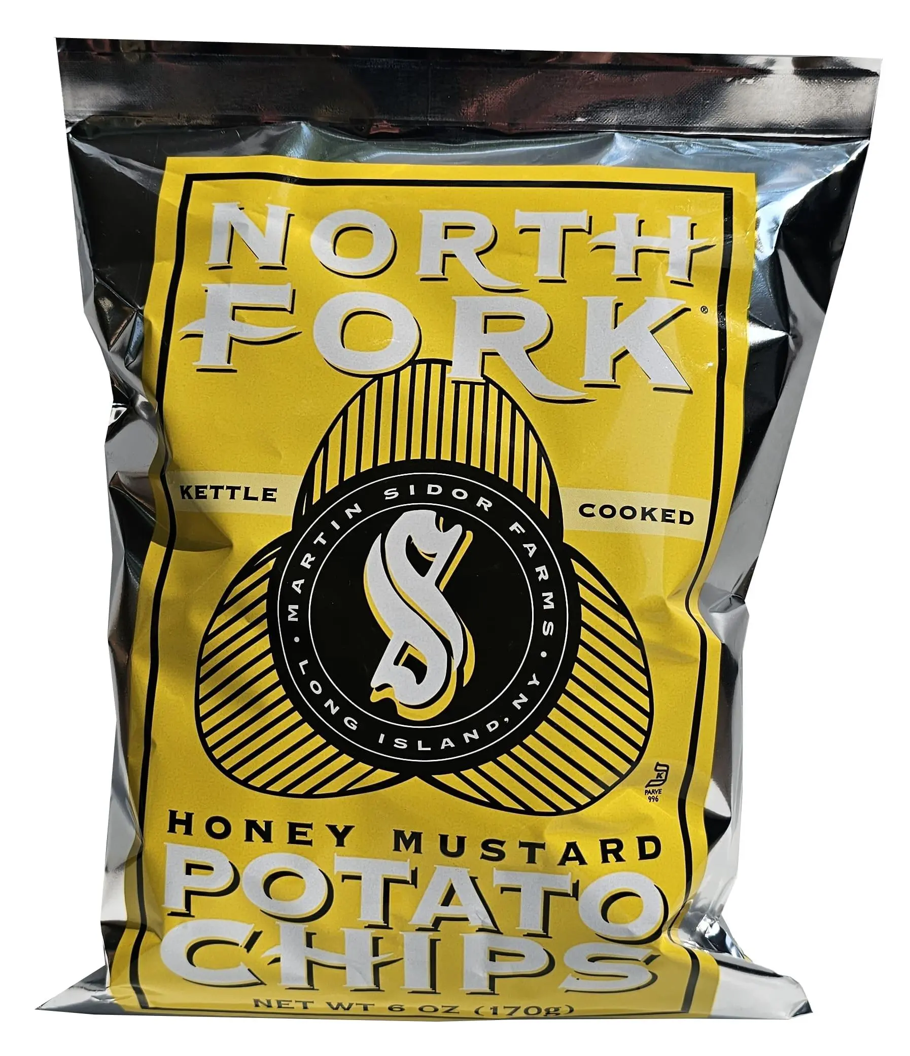 North Fork Potato Kettle Chips Honey Mustard 2oz 24ct