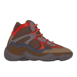 adidas Mens Yeezy 500 High  Sneakers Shoes Casual - Brown