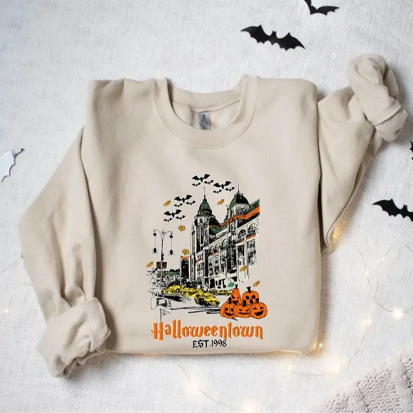 Halloweentown Sweatshirt, Halloweentown University Sweatshirt, Fall Pumpkin Sweatshirt, Vintage Halloween Sweatshirt, Spooky Season Shirt