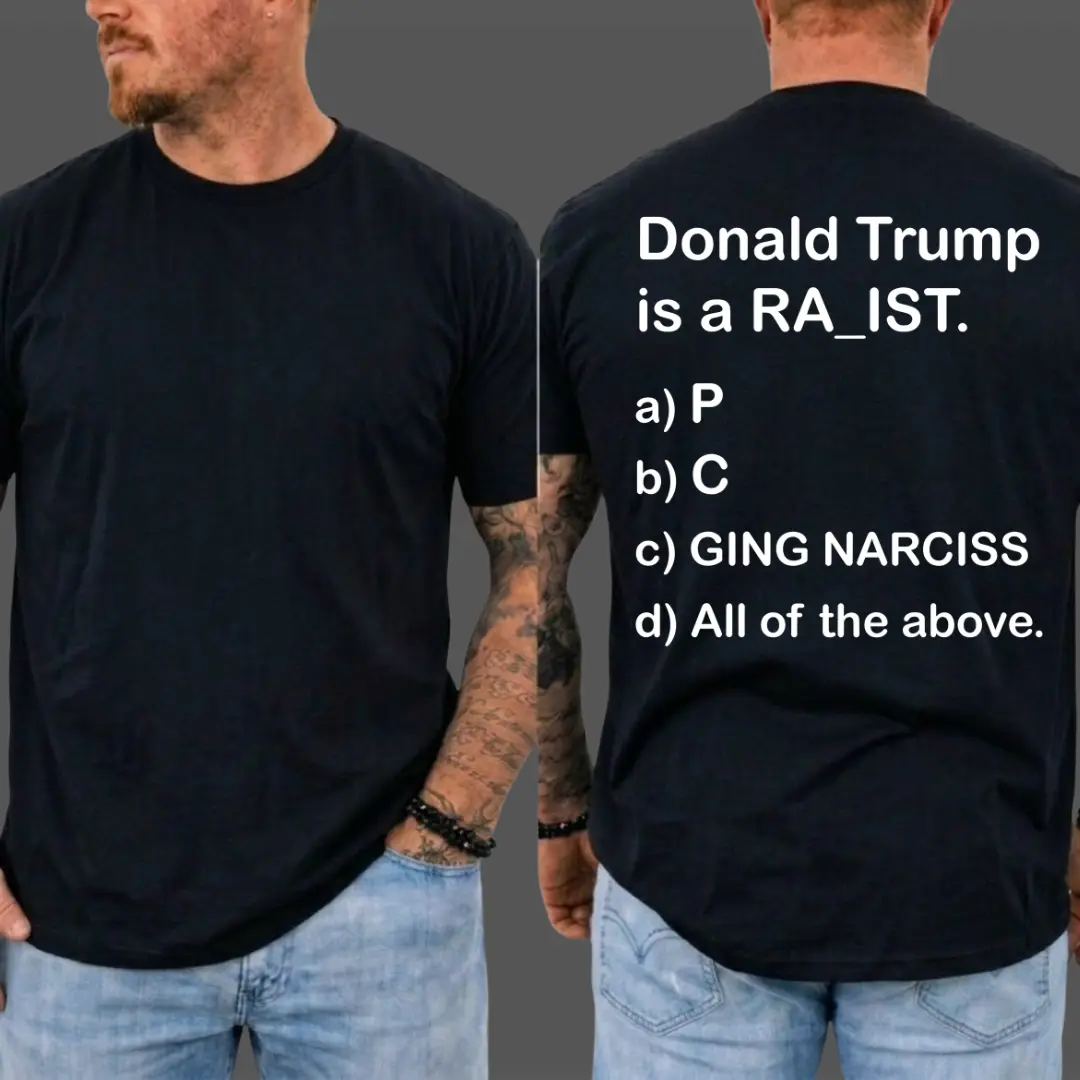 Funny Election Quiz Graphic T-shirt, Funny Quotes Tee, 1 Sided Print Shirt, Gift for Men and Women, MADE IN USA