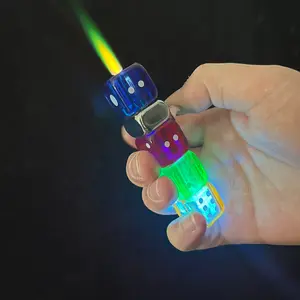 2026 New Dice Lighter Without Butane, Stress-Relief Toy, Fun Gadget, Perfect for New Year, Birthday Gifts & Party Games (Butane-Free)