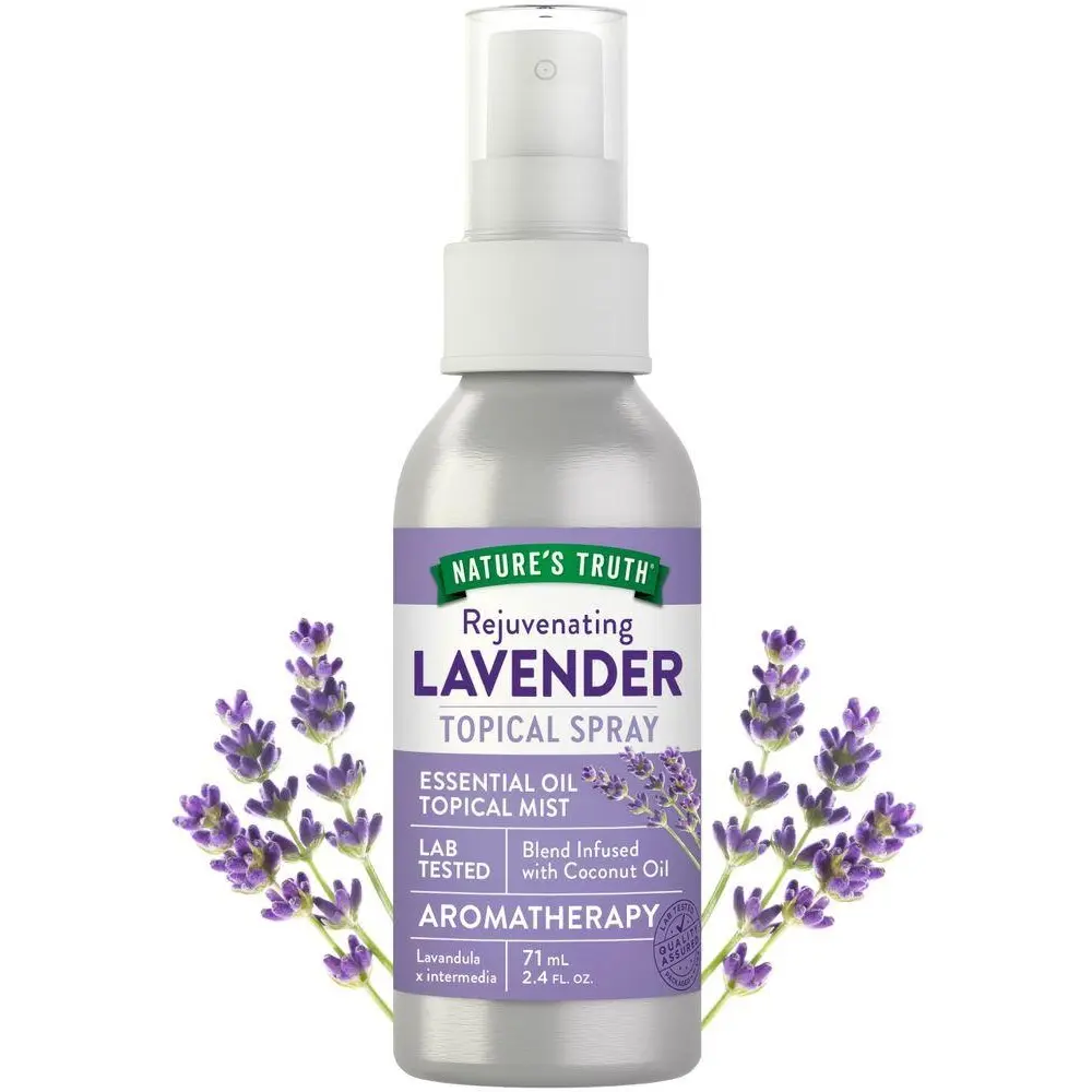 Nature's Truth Lavender Essential Oil Mist Spray - Aromatherapy- 2.4 fl oz Nature's Truth Lavender Essential Oil Mist Spray - Aromatherapy- 2.4 fl oz
