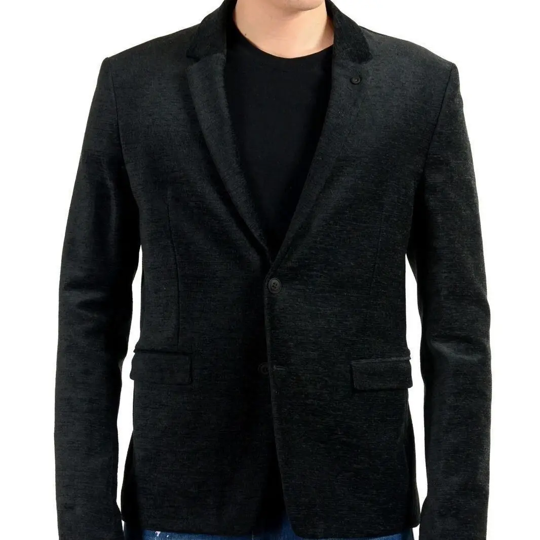 Hugo Boss "Bistock" Black Two Button Men's Blazer US 40R IT 50R