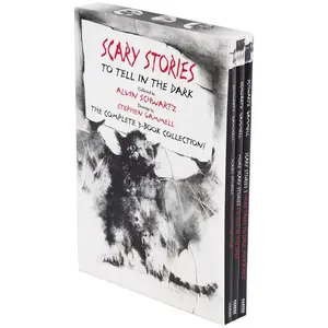 Scary Stories Paperback Box Set: The Complete 3-Book Collection with Classic Art by Stephen Gammell (Scary Stories) by Alvin Schwartz||Stephen Gammell [Paperback Book]