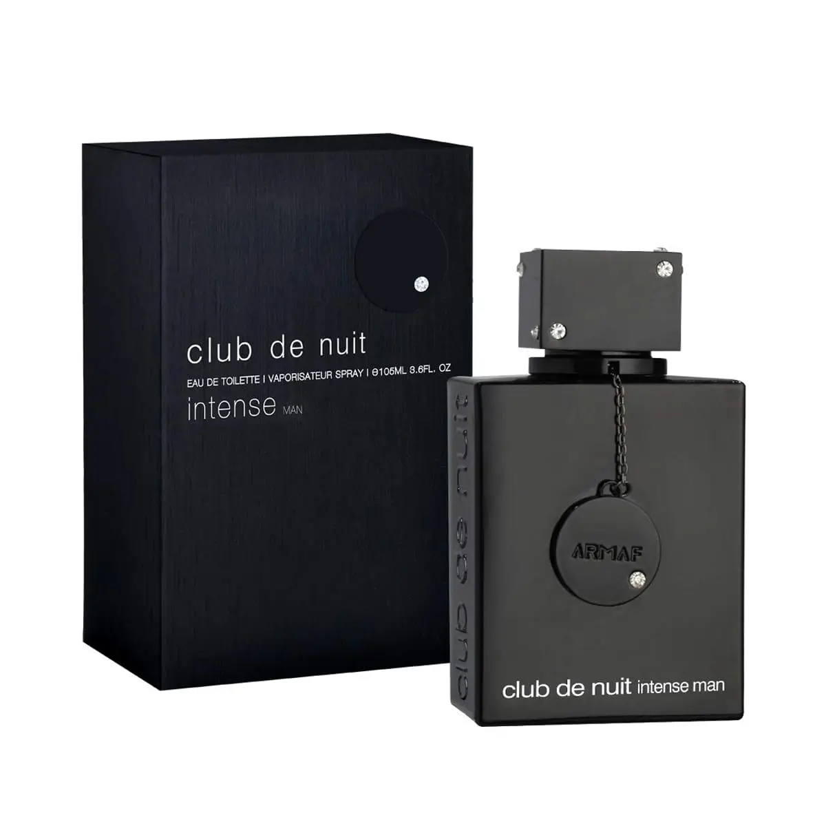 Armaf Club de Nuit Intense Men Eau De Toilette Spray for Men 3.6 Oz | Woody, Cedarwood, Citrus Scent Lingering Fragrance