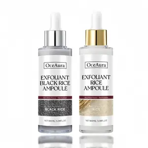 Peel Shot Glow Rice Ampoule Duo - Daily Gentle Salicylic Acid Serum Booster for Brightening, Exfoliating, Moisturizing, Even Tone, Smoothness - Sensitive Skin-Friendly, All Skin Types - Targets Blackheads, Whiteheads - Spring Glow Up, Summer Vibes