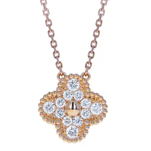 Pre-owned Van Cleef & Arpels Vintage Alhambra Pendant Necklace