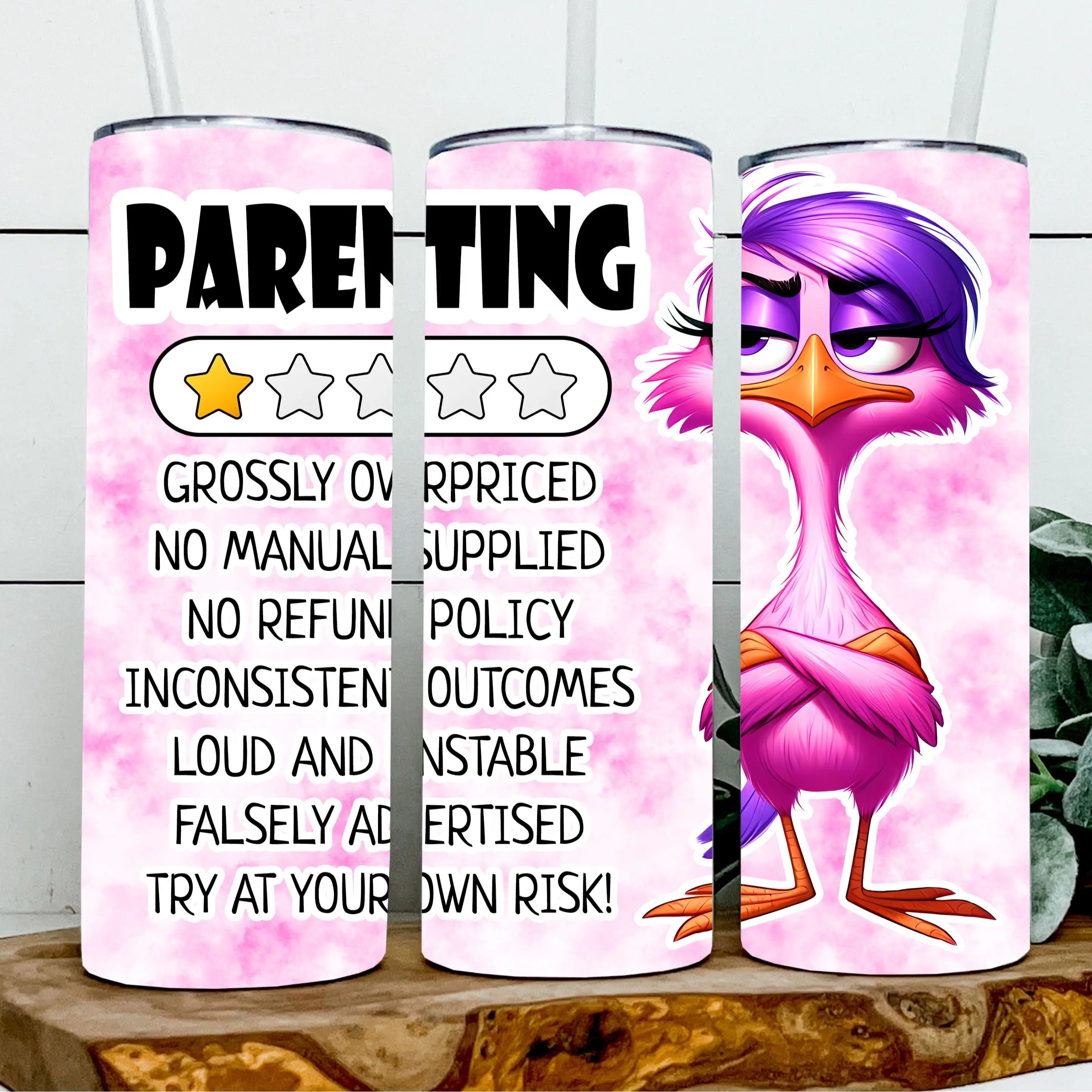 Parenting 1 Star Tumbler Parenting 1 Star Tumbler