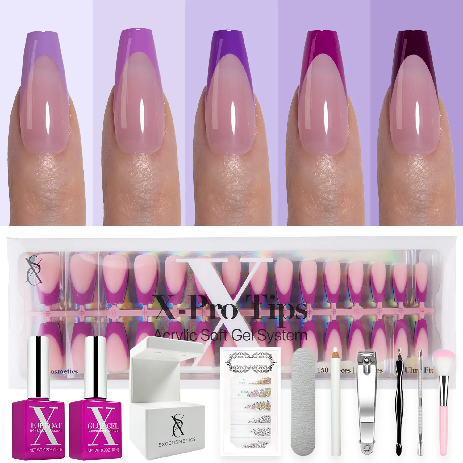 PURPLE120KIT-M Coffin