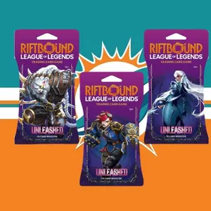 (1) Riftbound League of Legends Unleashed Booster Pack