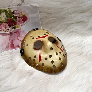 Funky Freddy Vs. Jason Halloween Mask - Movie-Inspired Masquerade Prop, Durable Plastic, Dry Clean Only