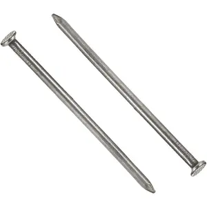 4.0 x 100mm (4" Length) Flat Nails for Picture Wall Hanging, Wood Nails, Common Nails Hanging Nails, 50 PCS