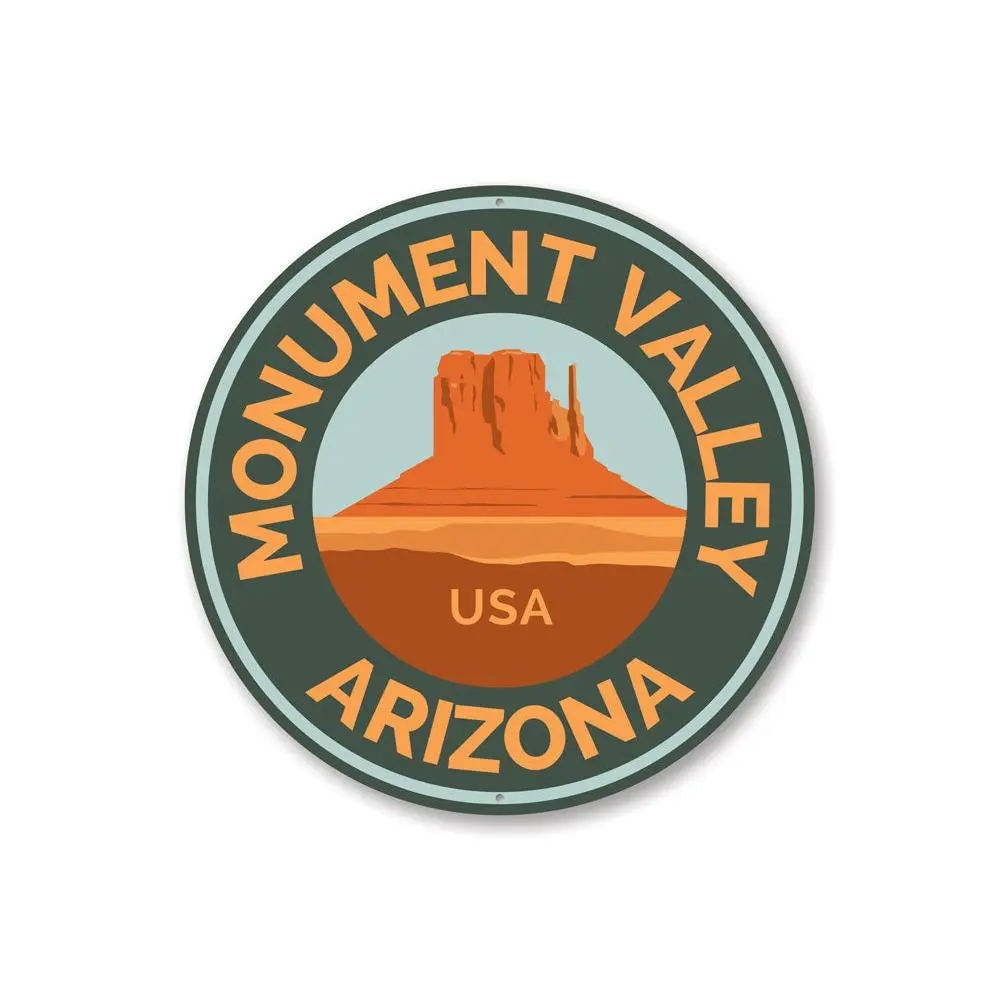 Monument Valley National Park Sign