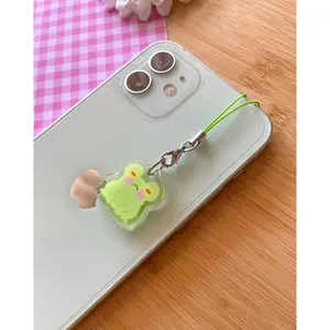 Gunther the Frog Phone Charm