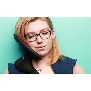 NapAnywhere  Head Support Travel Pillow- Black