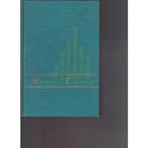 USED-Managerial Economics by joel dean (Hardcover)