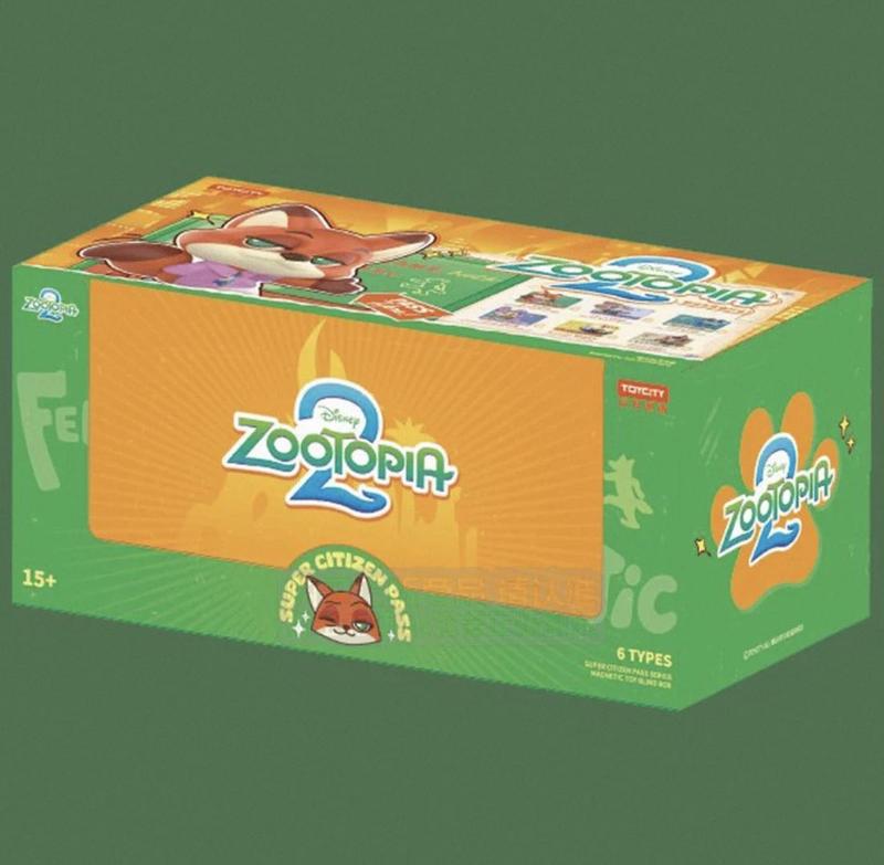 Authentic Disney Zootopia Super Citizen Pass Series Magnetic Blind Box - Trendy Toy Fridge Magnet, Perfect Gift Holiday & Holiday Haul