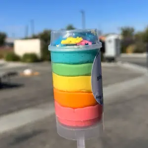 Unicorn Sensory Dough Pops Dough jars -unicorn Theme with Interactive Play for Children