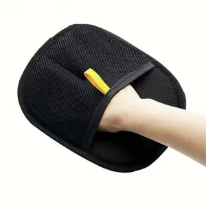 Reusable Pet Grooming Glove, Handheld Pet Hair Removal Tool, Deshedding Tool, Dog & Cat Beauty Supplies, Efficient Shedding Solution for Pets