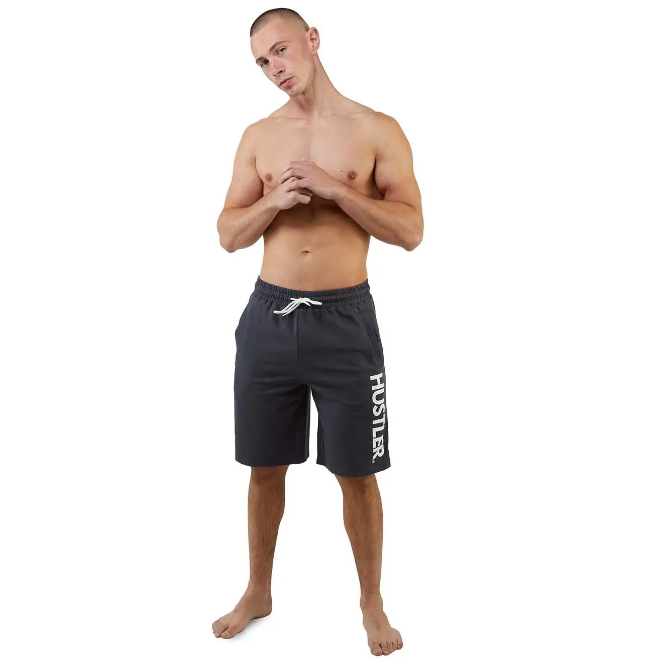 HUSTLER® Logo Jogger Shorts