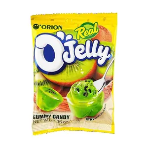 ORION O' Jelly Real Kiwi  Jelly Gummy Candy 2.36 oz