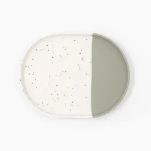 Silicone Plate - Desert Sage/Brown Speckle