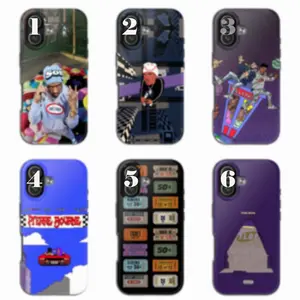 P!erre B0urne Rapper Phone Case, TLOP Trap Hip Hop Producer Aesthetic iPhone Case, Underground Rap Fan Gift, Opium Style Streetwear Cover  For iPhone 17 16 15 14 13 12 11 XS and Samsung S25 S24 S23 S22 S21