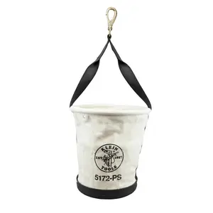 Klein Tools 5172PS Heavy-Duty Tapered Wall Bucket 15 Pocket