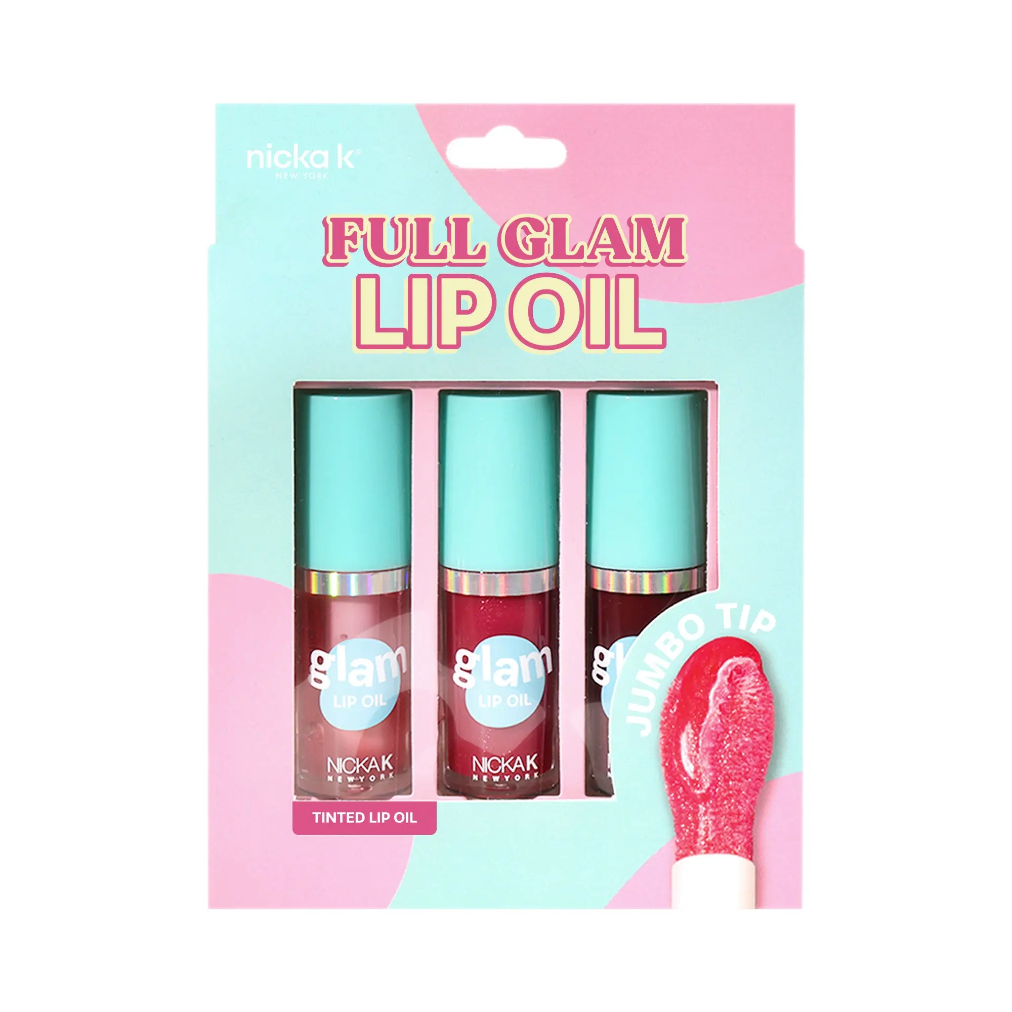 Nicka K New York Full Glam Lip Oil Set Nicka K New York Full Glam Lip Oil Set