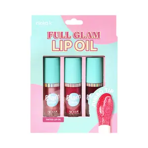 Nicka K New York Full Glam Lip Oil Set