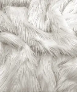 Off White Faux Fur Fabric – Premium Elegant Fake Fur for Every Creative Project