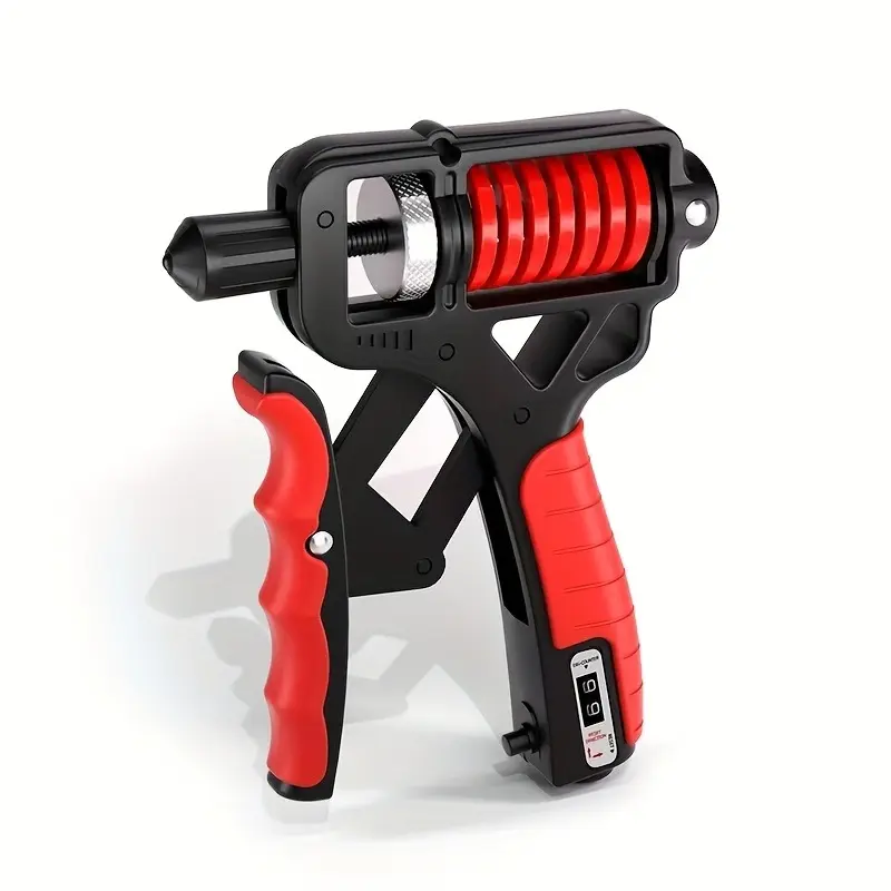 Adjustable Hand Grip Strengthener with Counter – Resistance Trainer for Wrist & Forearm, Home Gym, Golf & Climbing