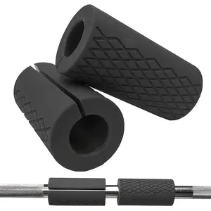 Set of 2 Dumbbell Grip Strengtheners - Compact Barbell Add-On, Boosts Hand And Wrist Power, Alleviates Back Strain from Injuries, Perfect for Fitness Lovers, Improves Dumbbell Grip