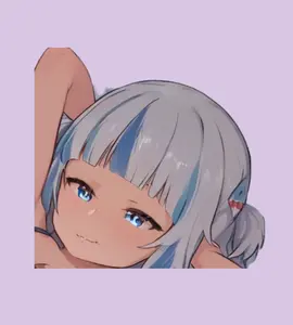 Gawr Gura 17 Car Sticker – Kiss-Cut Vinyl Decal for Laptop & Hydro Flask, Full Body Sticker