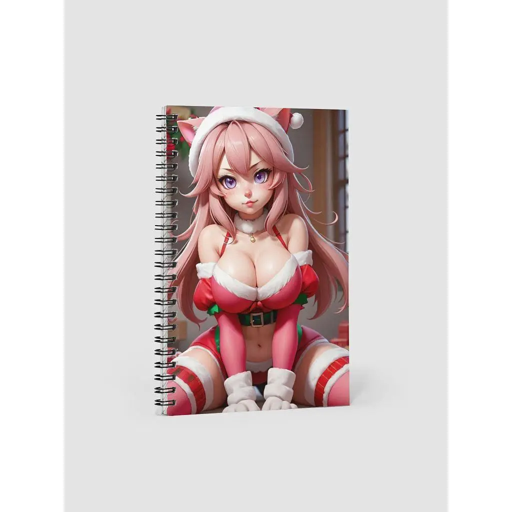 Santa Claus Inspired Anime Notebook