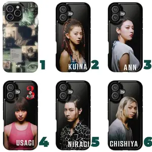 6 styles Alice in Borderland 3 Arisu Chishiya Usagi Kuina Phone Case, Netflix Series Anime Aesthetic iPhone Cover for Fans and Collectors fit iPhone 17,16 to SE, Galaxy