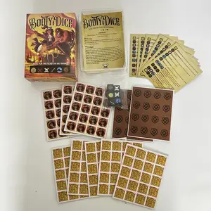 Bootys Dice | Quick Pirate Dice Game | Perfect for Family Game Night, Compact Size Ideal for Travel, Easily Packable and Portable