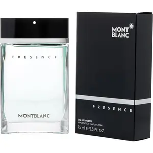 Mont Blanc Presence Eau de Toilette Spray for Men, Bold Confident Scent Aromatic Cologne with Wood and Spicy Ginger Notes
