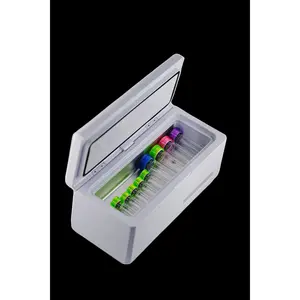 Portable Mini Vial & Pen Fridge with LED Display USB-Powered + 8 Hour Battery Tempview