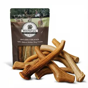 1 lb Bulk Deer Antler Dog Chews - Value Pack
