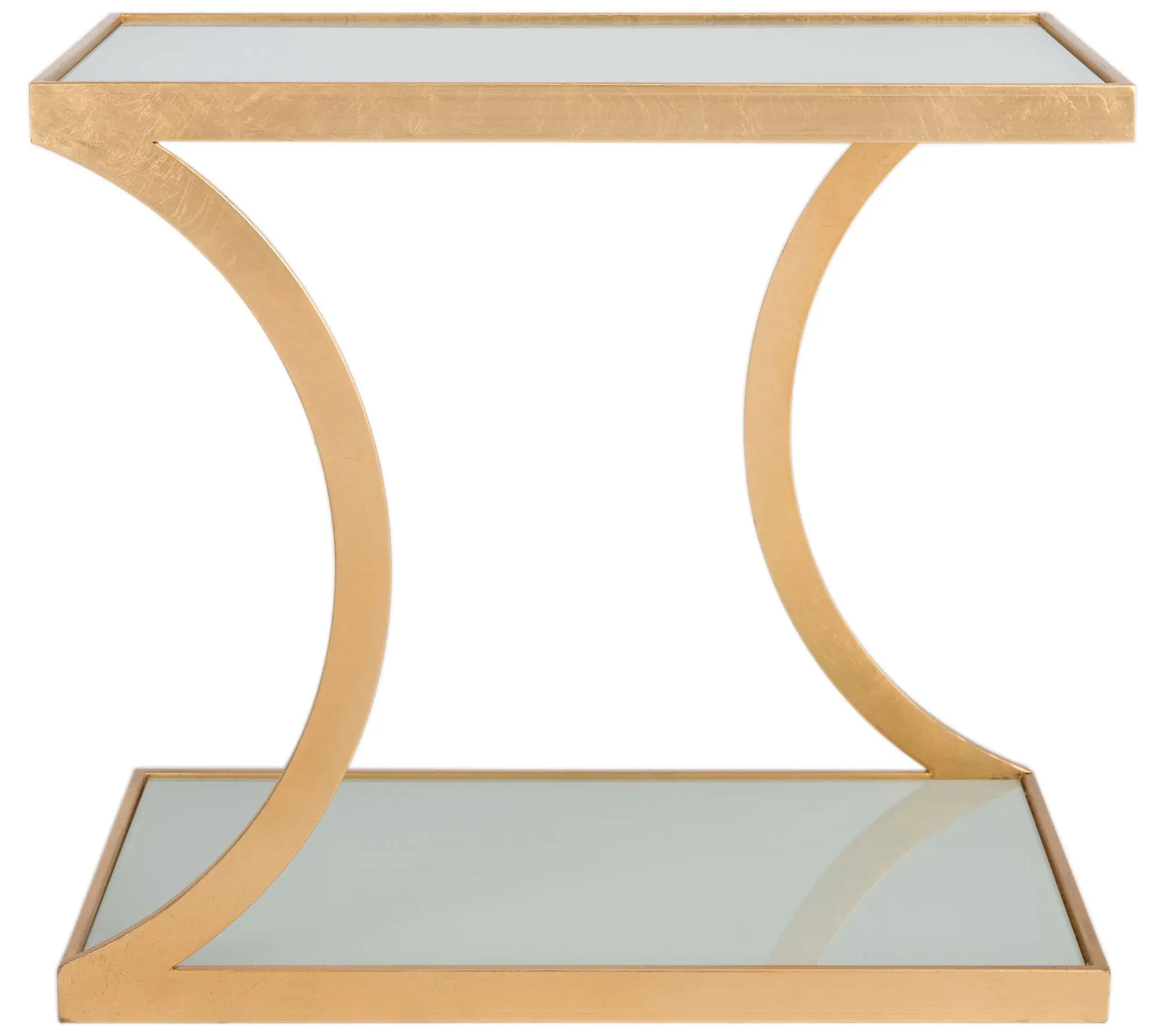 Safavieh Sullivan Metallic Leaf Accent Table
