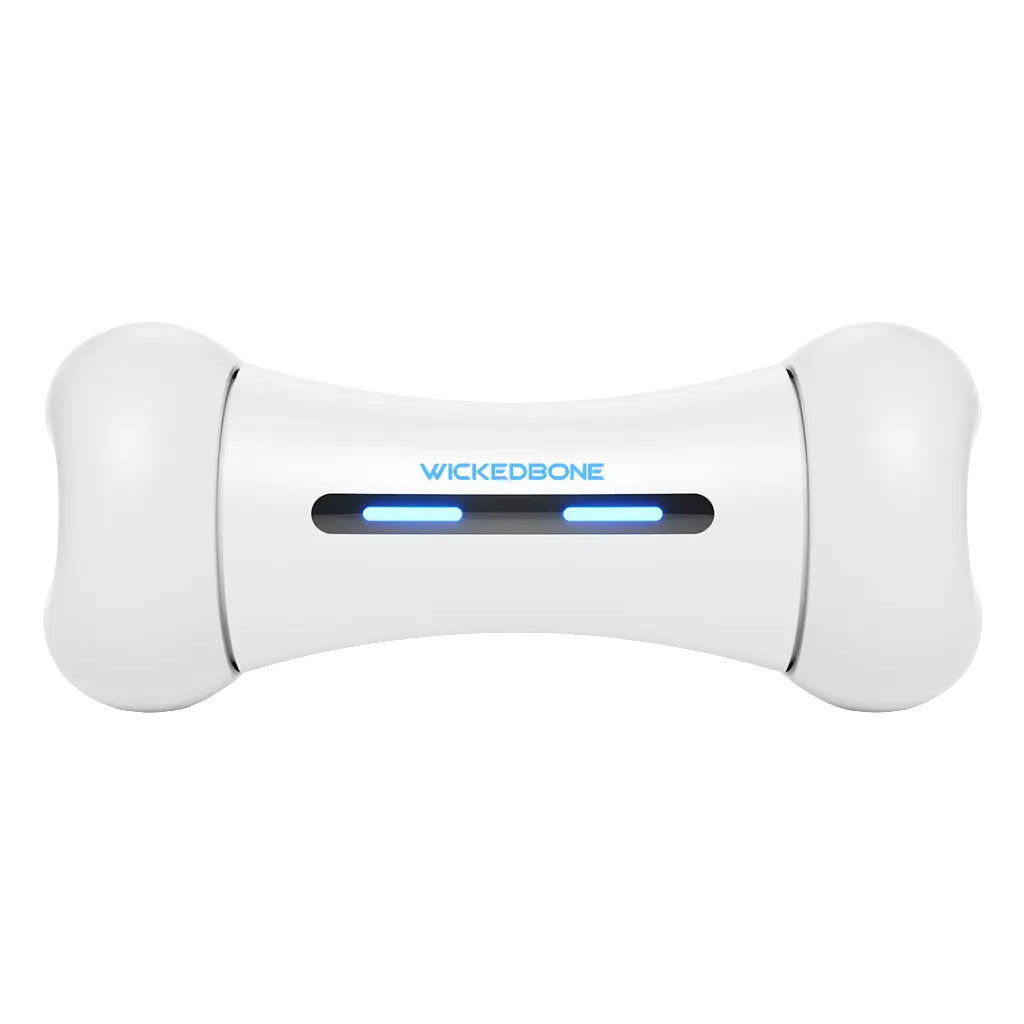 Cheerble Wickedbone - Smart App-Controlled Dog Toy For Interactive Fun