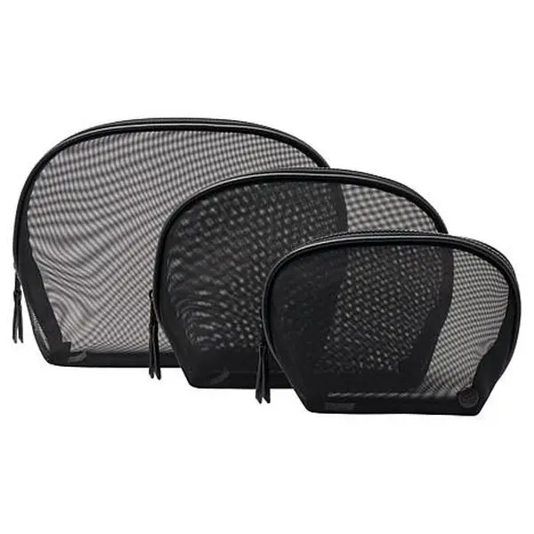Samantha Brown 3-Piece Mesh Pouch Set