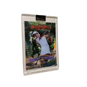 2025 Kai Trump Wild Card Holiday Hits Golf Christmas Refractor Serial Numbered 3/5