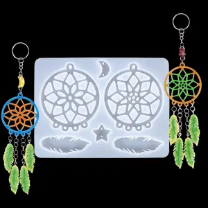 Dream Catcher Keychain Mold for Resin DIY