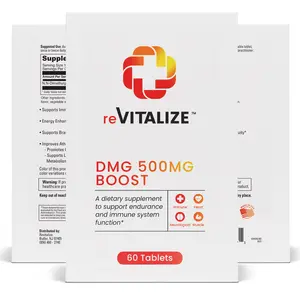 reVITALIZE™  DMG 500 MG BOOST Healthcare Fitness Supplement Edible Dietary