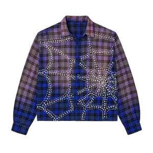 VALE FOREVER FLANNEL 'BLUE INFERNO'