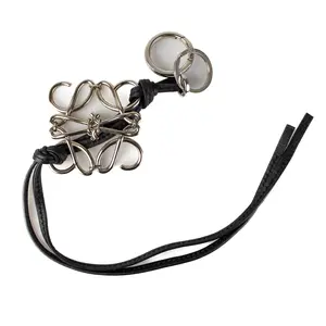 Pre-owned Loewe silver Bag Accessories Anagram Charm W26021681