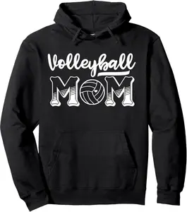 Volleyball Mom Hoodie Volleyball Hoodie Pullover Hoodie