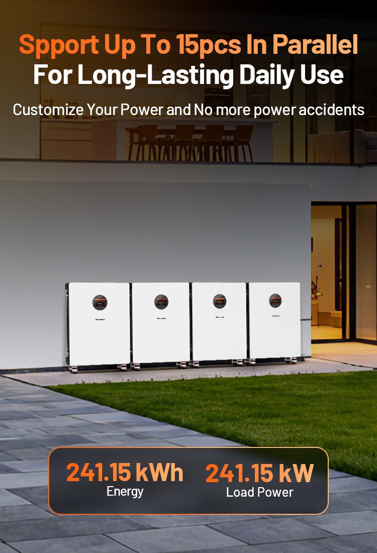 【2PACK】【Truck Delivery】HumsiENK 48V 314Ah LiFePO4 Lithium Battery - Offgrid power & Solar System Compatible, Bluetooth, Active Balancing, Wall-Mounted, 16kWh,  LCD Monitor, Grade A Cells, 15000+ Cycles, 10-Year Lifespan for Home Energy Storage